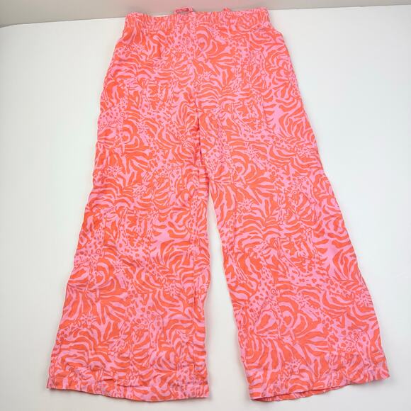 Lilly Pulitzer Girls Print Pants, Size 7/8 - Picture 5 of 5